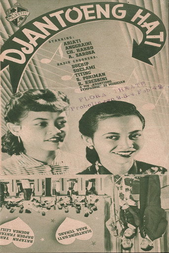 Movie poster for Djantoeng Hati (1941)
