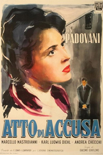 Movie poster for The Accusation (1950)