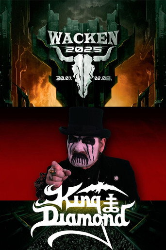 Movie poster for King Diamond Live at Wacken 2025 (2025)