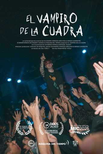 Movie poster for El Vampiro de la Cuadra (2025)