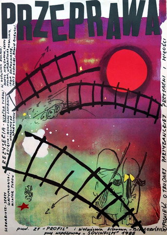 Movie poster for The Crossing (1988)