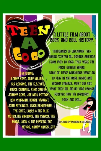 Movie poster for Teen a Go Go: A Little Film About Rock and Roll History (2012)