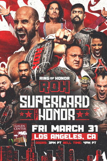 ROH: Supercard of Honor 2023 poster