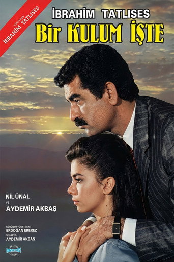 Movie poster for Bir Kulum İşte (1988)