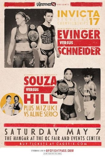 Movie poster for Invicta FC 17: Evinger vs. Schneider (2016)