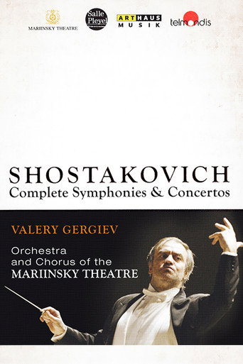 Movie poster for Dimitri Shostakovitch - Concerto for violin and Orchestra No.2, Symphony No.7 'Leningrad'