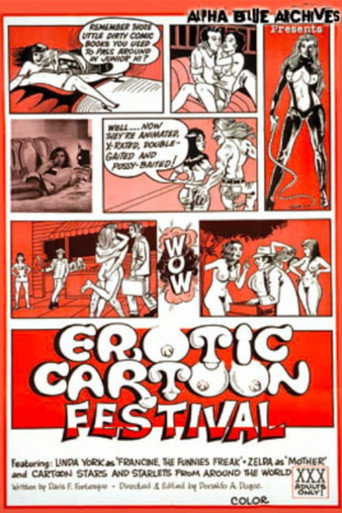 Movie poster for The Erotic Cartoon Festival (1976)