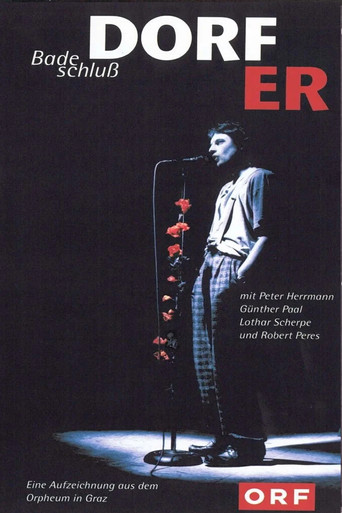 Alfred Dorfer - Badeschluß poster
