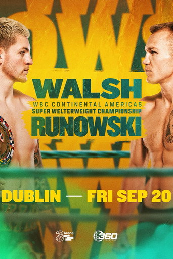 Movie poster for Callum Walsh vs. Przemyslaw Runowski (2024)