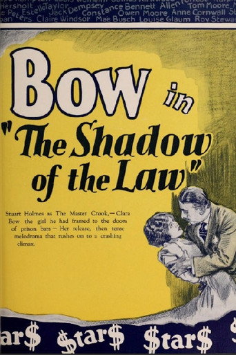 Movie poster for Shadow of the Law (1926)