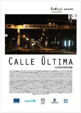 Movie poster for Ultima Street (2010)