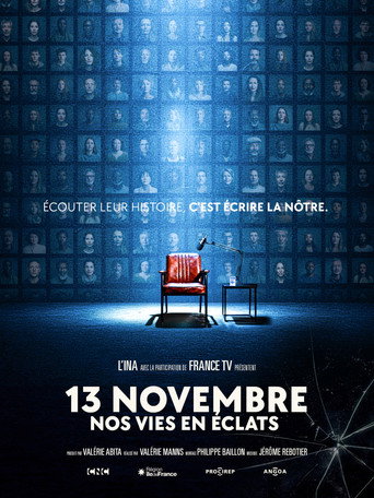 Movie poster for 13 novembre, nos vies en éclats (2025)