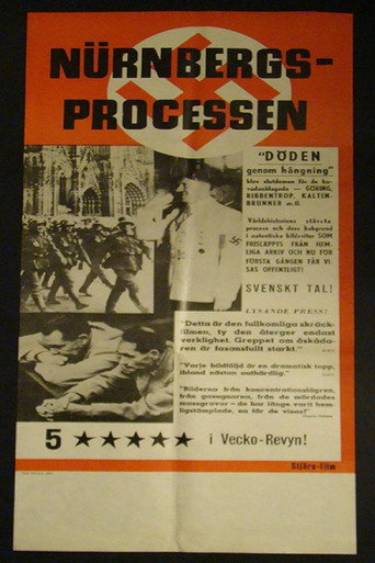 Movie poster for The Nuremberg Trials (1958)