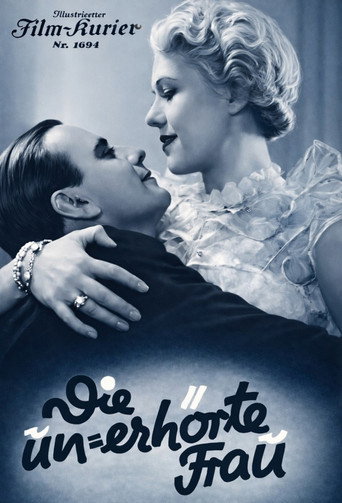 Die un-erhörte Frau poster