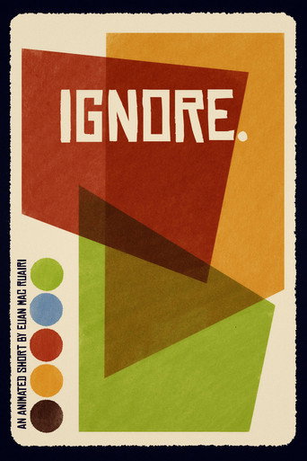Movie poster for Ignore.