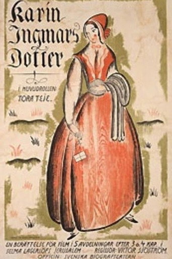 Movie poster for Karin, Daughter of Ingmar (1920)