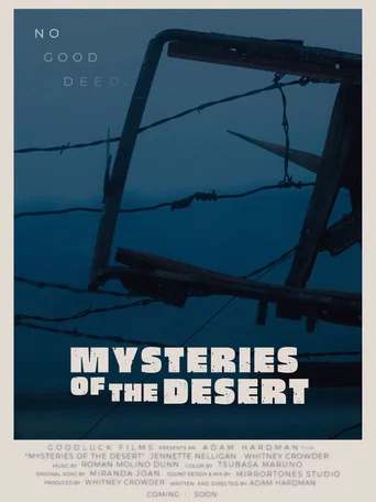 Movie poster for Mysteries of the Desert (2023)