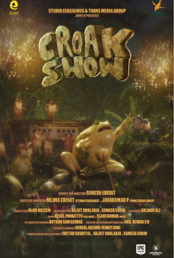 Movie poster for Croak Show (2024)