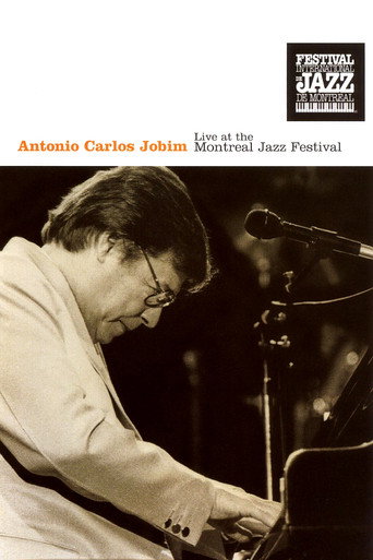 Movie poster for Antonio Carlos Jobim: Live at the Montreal Jazz Festival (1986)
