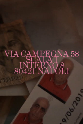 Movie poster for Via Campegna 58, scala I, Interno 8, 80421, Napoli (2024)