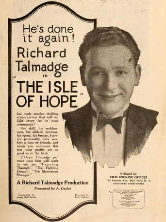 Movie poster for The Isle of Hope (1925)