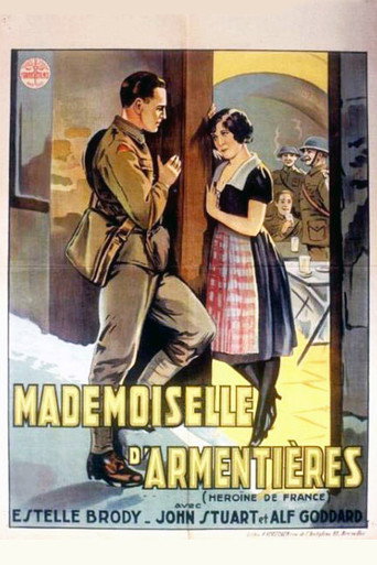 Movie poster for Mademoiselle from Armentieres (1927)