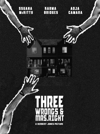 Movie poster for Three Wrongs & Mrs. Right (2024)