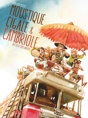Movie poster for Moustique, Cigale & Cambriole