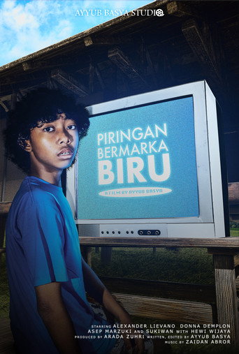 Movie poster for Piringan Bermarka Biru (2025)