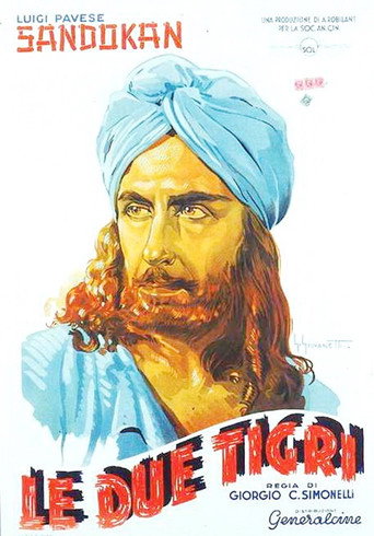 Movie poster for Le due tigri (1941)