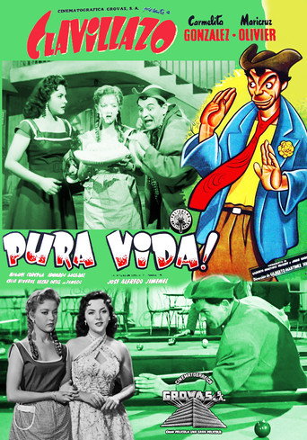 Movie poster for Pura vida (1956)