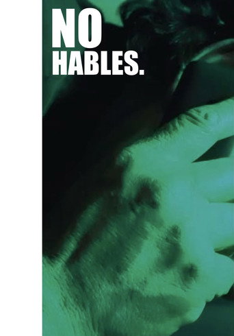 Movie poster for No Hables (2020)