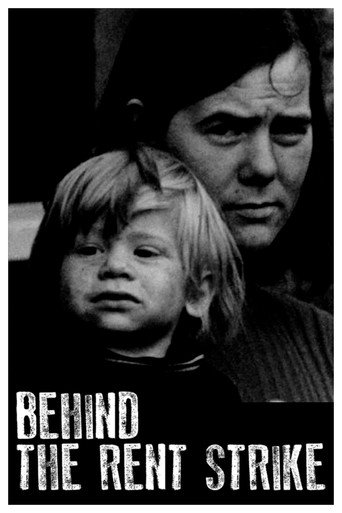 Movie poster for Behind the Rent Strike (1974)
