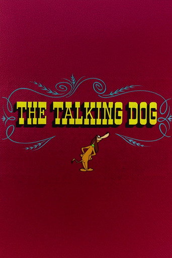 Movie poster for The Talking Dog (1956)