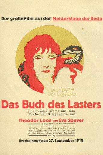 Movie poster for Das Buch des Lasters (1917)
