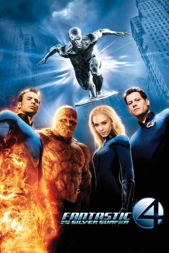 Movie poster for Fantastic Four: Rise of the Silver Surfer (2007)