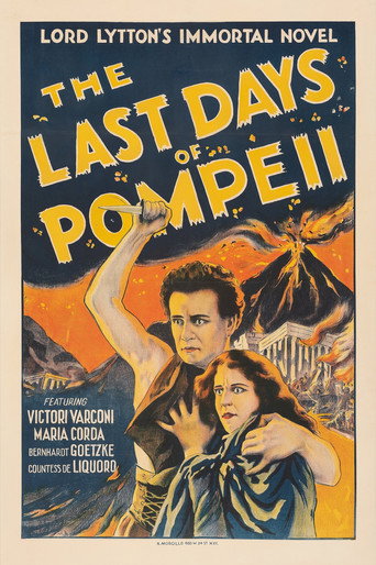 Movie poster for The Last Days of Pompeii (1926)