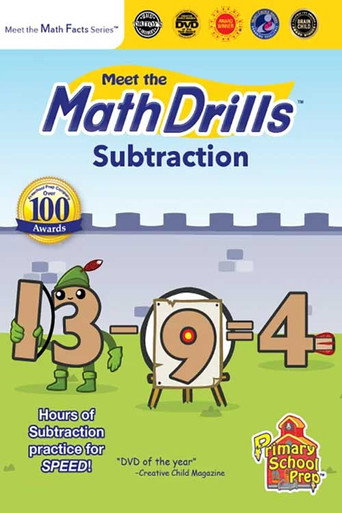 Movie poster for Meet the Math Drills - Subtraction (2018)