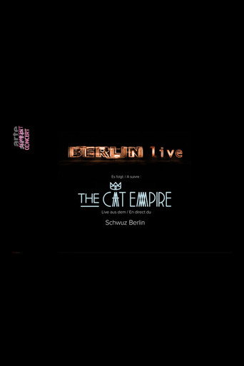 Movie poster for The Cat Empire: Live in Berlin (2019)