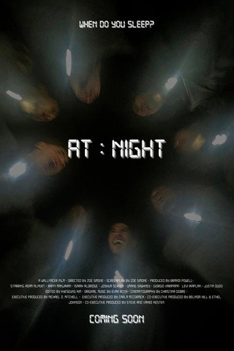 Movie poster for At Night (2024)
