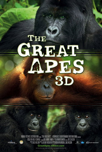 Movie poster for The Great Apes (2015)