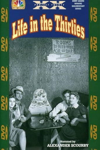 Movie poster for Project XX: Life in the Thirties (1959)