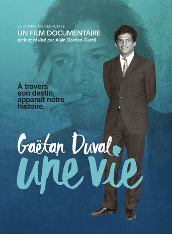 Movie poster for Gaëtan Duval, une vie (2015)
