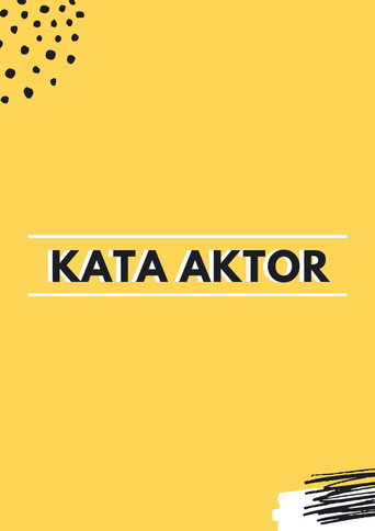 Kata Aktor poster