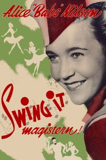 Movie poster for 'Swing It' Teacher (1940)