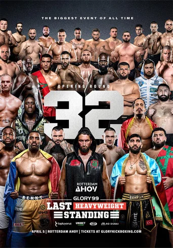 Movie poster for GLORY 99: Last Heavyweight Standing (2025)
