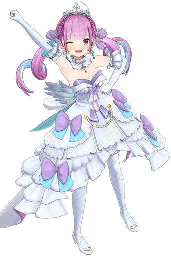 Movie poster for Minato Aqua 1st Solo Live “AQUA IRO SUPER DREAM” (2020)