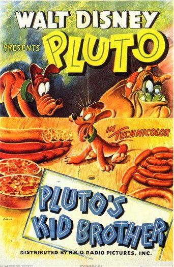 Movie poster for Pluto's Kid Brother (1946)
