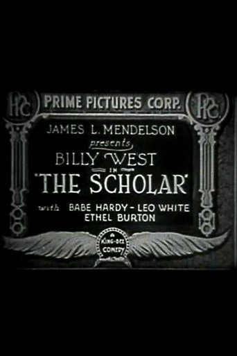 Movie poster for The Scholar (1918)