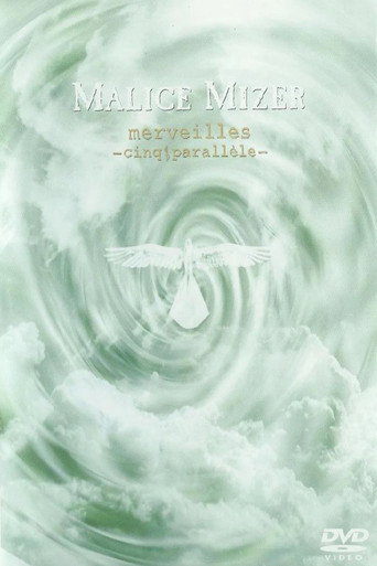 Movie poster for MALICE MIZER: merveilles ～cinq parallele～ (1999)